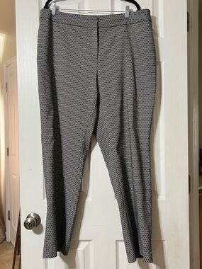 KASPER Knit Patterned Dress Pants